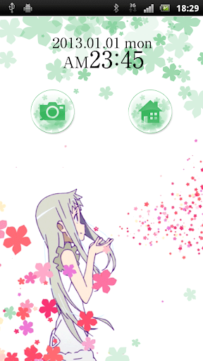 【免費個人化App】ロック画面 / 「劇場版 あの花」-APP點子