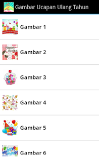 Lastest Gambar Ucapan Ulang Tahun APK