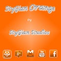 ADW theme Stygian Orange logo