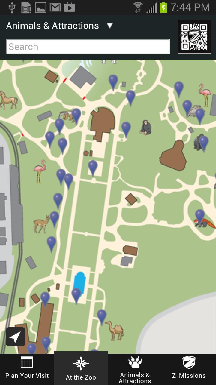 Official Detroit Zoo App Screen 2