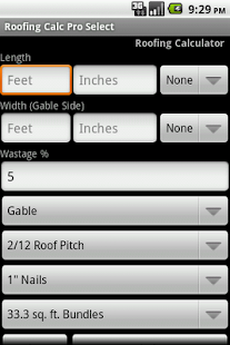 Lastest Roofing Calc Pro Select APK for PC