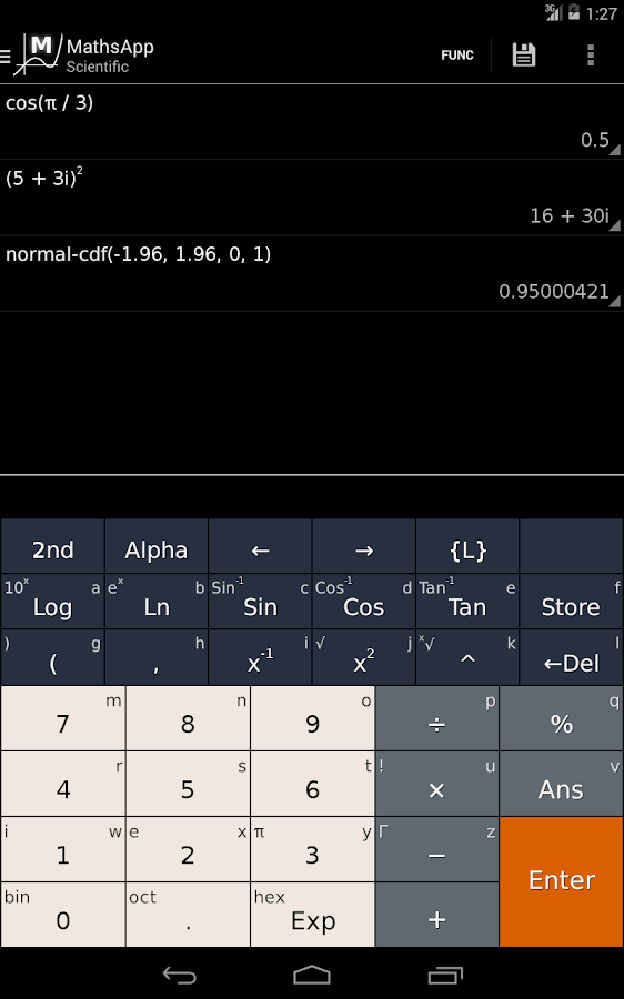 MathsApp Scientific Calculator Android Apps on Google Play