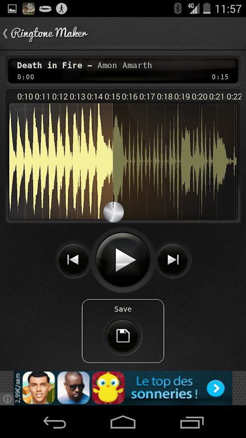    Ringtone MP3 maker- screenshot  
