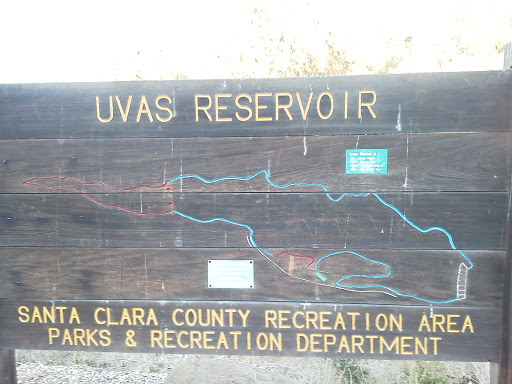 Uvas Reservoir Entrance