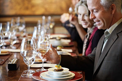 Oceania_La_Reserve - Your meal at La Reserve restaurant aboard Oceania Riviera will pair classic French cuisine with carefully selected premium wines.