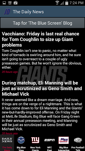 New York Giants News By JD