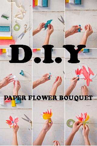 DIY Flower by Paper