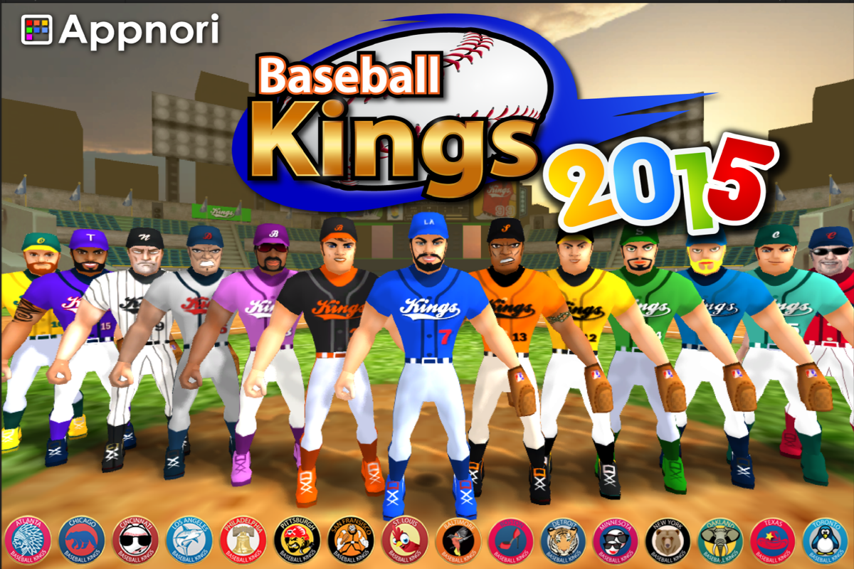 Android application Baseball Kings 2015 ! screenshort