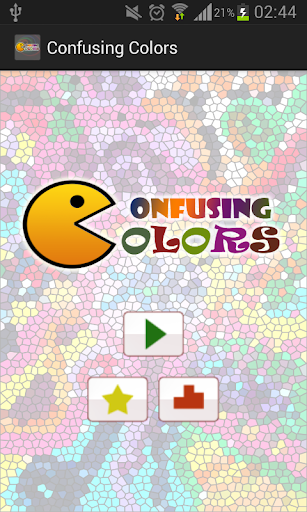 Confusing Colors Stroop test