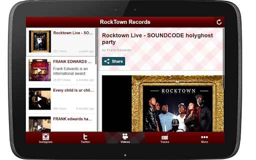 【免費娛樂App】RockTown Records-APP點子