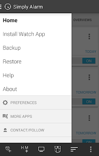 Simply Alarm for Pebble - screenshot thumbnail