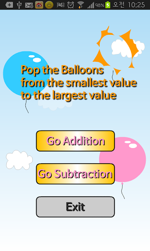 Balloon Pop Kids game-bubble