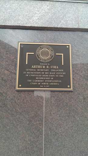 Arthur E Coia Dedication 