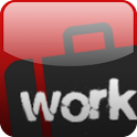 Working hours time card logo