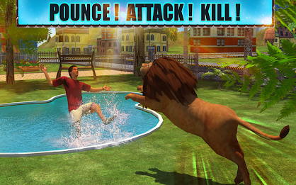 Angry Lion Attack 3D poster 9