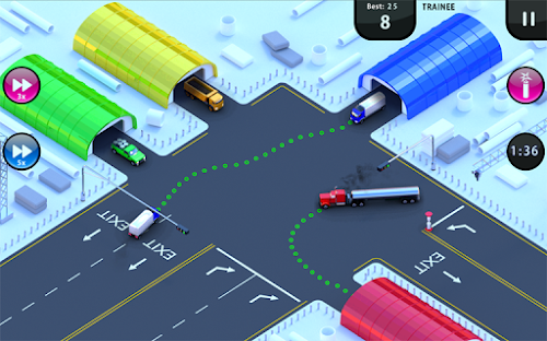 Android application Truck Traffic Control screenshort
