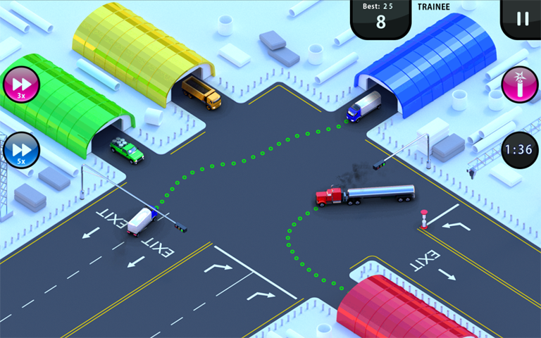 Truck Traffic Control Screen 1