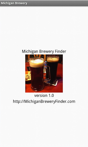 Michigan Brewery Finder Tablet