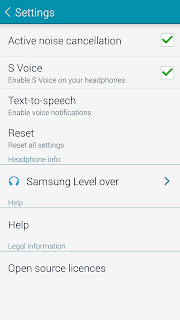 Samsung Level screenshot