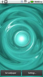 Blue Vortex Live Wallpaper Screenshots 0