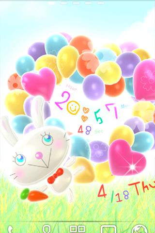 Balloon Rabbit ライブ壁紙