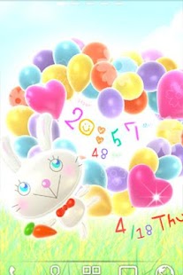 Androidアプリ Balloon Rabbit LWP のスクリーンショット