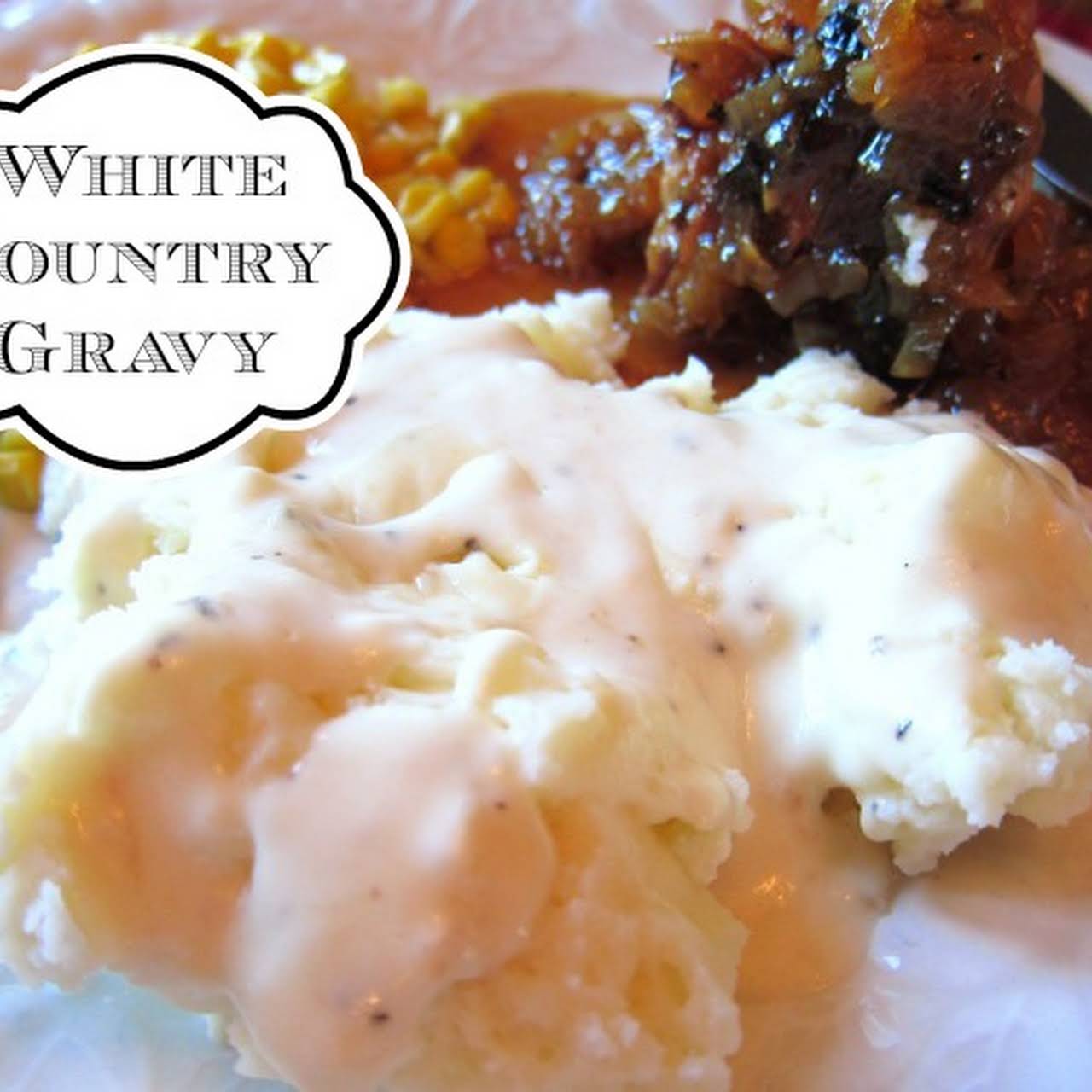 White Country Gravy