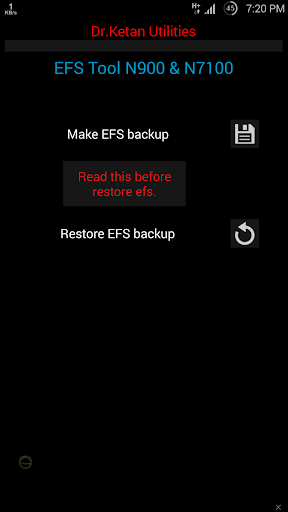 EFS Tool Samsung N7100 900