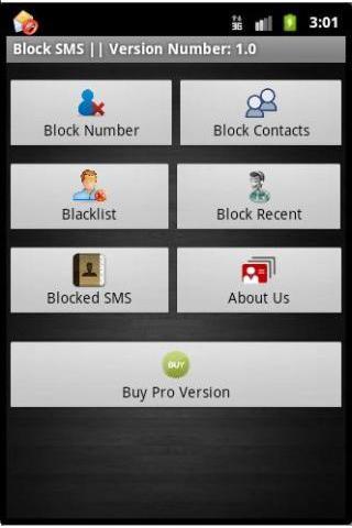 Block SMS