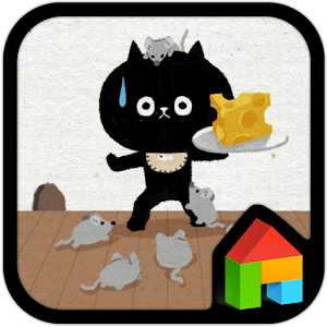 Nyan cheese DodolLauncherTheme.apk 1.1