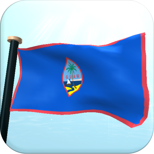 Guam Flag 3D Free Wallpaper 個人化 App LOGO-APP開箱王