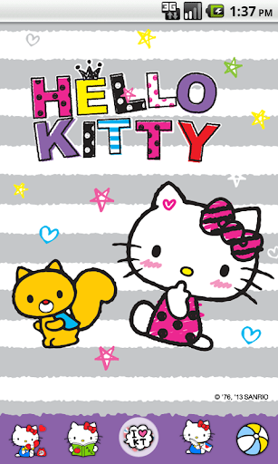 Hello Kitty Cutie Shy Theme