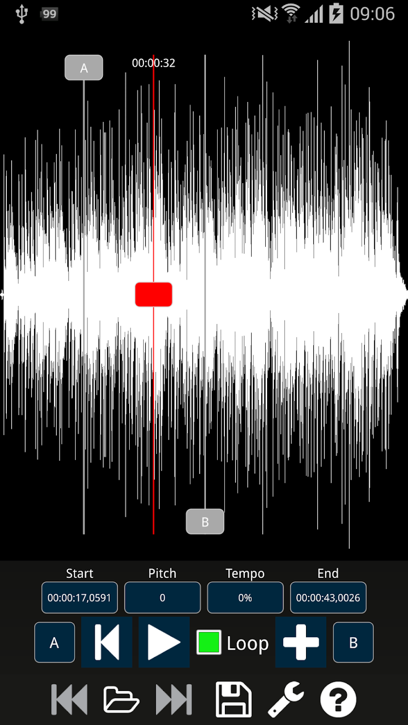 Audio Speed Changer Pro Screen 1