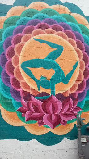 Yoga mural 