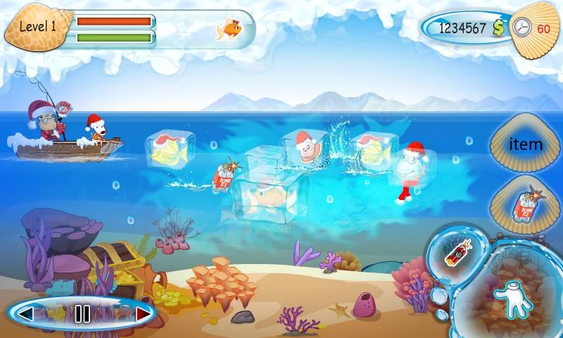 Funny Fishing Noel - screenshot