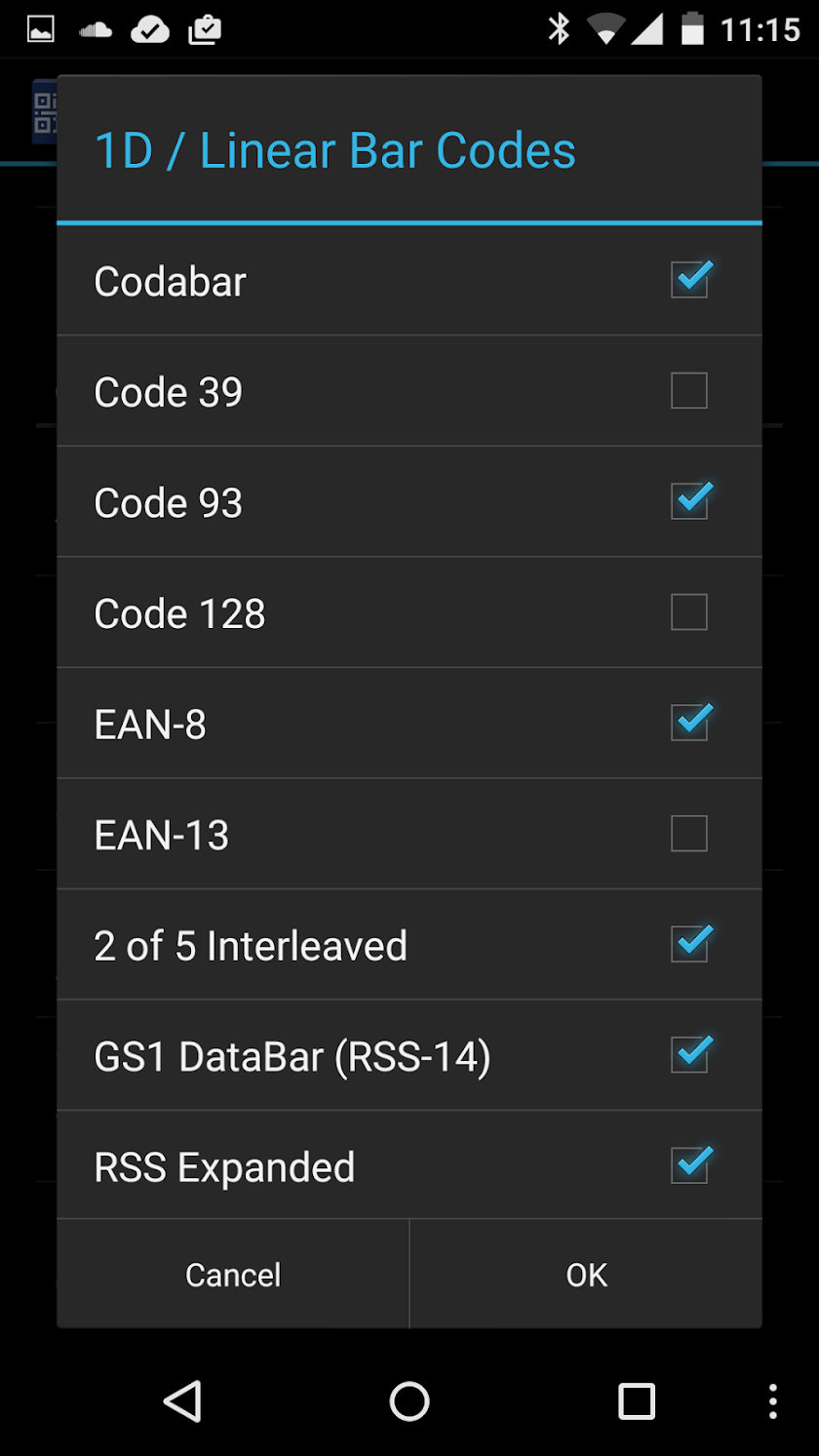 Wireless Barcodescanner Screen 2
