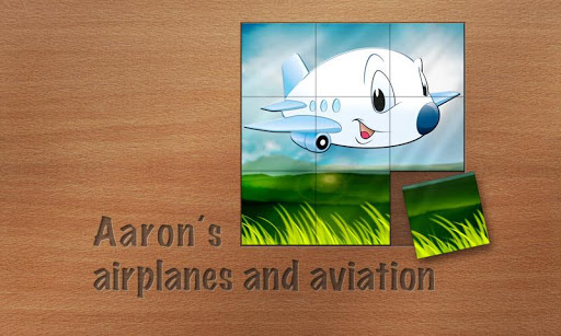 Aaron's Kids Airplane Puzzles