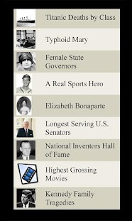 Download United States History Lists APK for Android