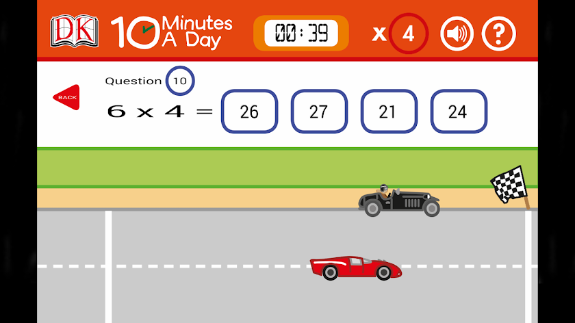 10 Minutes a Day Times Tables Screen 3