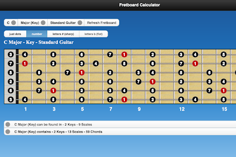 Lastest Fretboard Calculator APK for Android