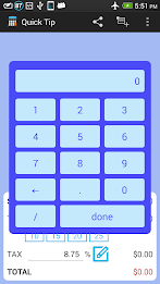 Quick Tip - Tip Calculator poster 2