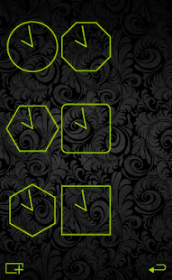 Free Download Stamped Holo Green Pk SL Theme APK