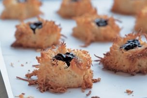 Coconut-Blackberry Cookies