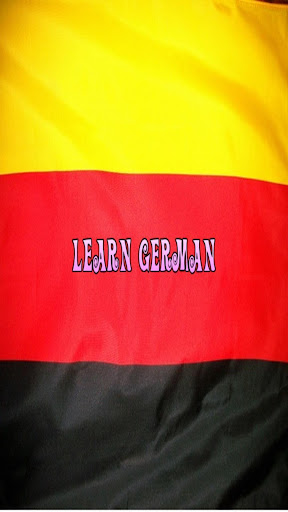 Leraning Speaking German