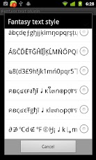 GOKeyboard Fantasy Text Plugin