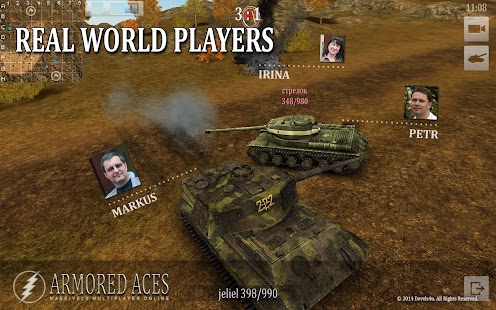Armored Aces - 3D Tanks Online apk cracked download - screenshot thumbnail