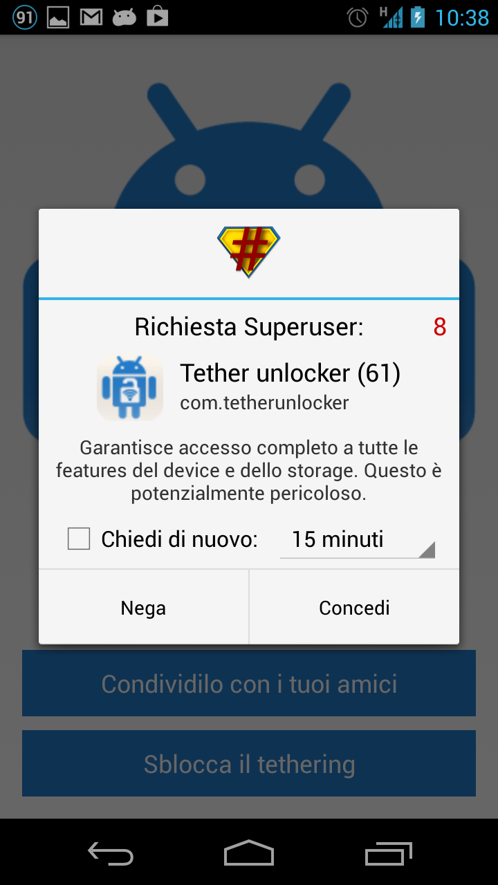 ISWAT Tether Unlocker plus Screen 3