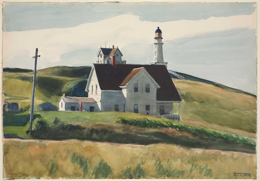 Hill and Houses, Cape Elizabeth, Maine