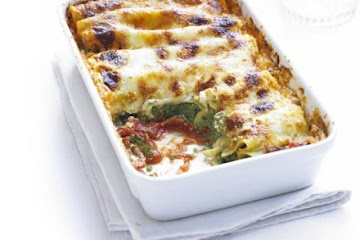 Spinach & ricotta cannelloni