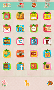 How to get Strawberry Dodollauncher theme 1.1 apk for android